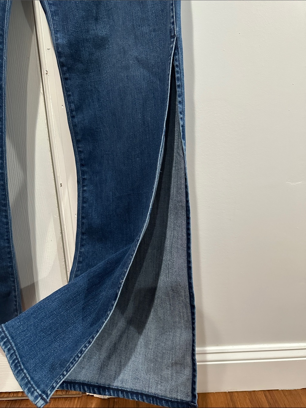 3X1 Adeline Split Flare High Rise Jeans Size Size 31 - Picture 13 of 15